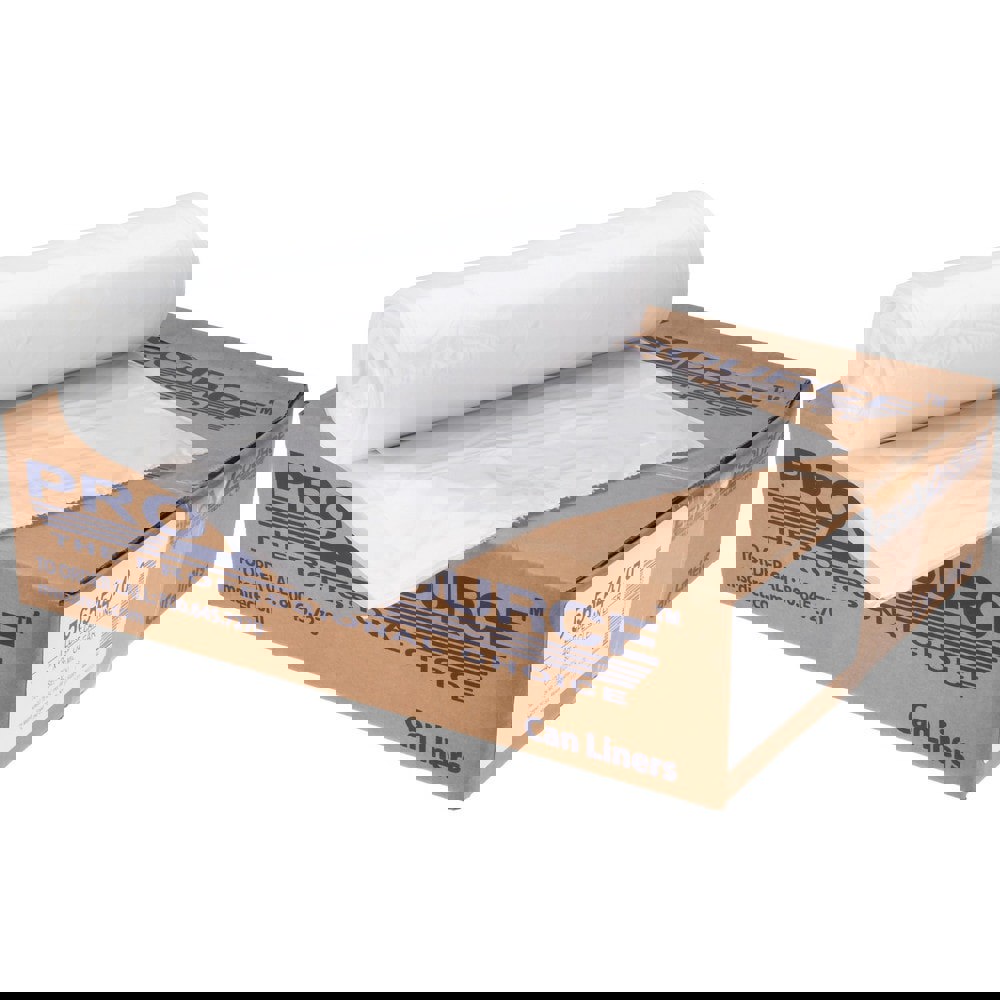 Household Trash Bags: 56 gal, 0.8 mil, 1